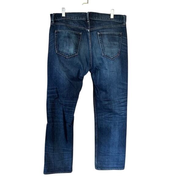 Banana Republic Men's Vintage Straight 100% Cotton 35/32 Medium Wash Jeans - Picture 3 of 5
